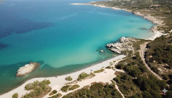 Camping près de Bastia, en bord de mer