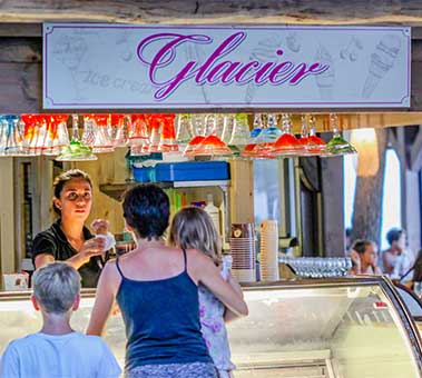 camping avec glacier Corse