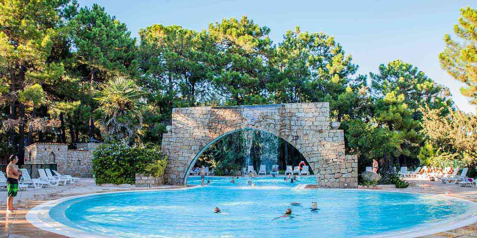 camping piscine Corse