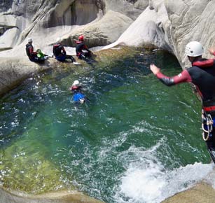 Camping Corse canyoning