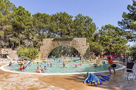 camping aquagym corse