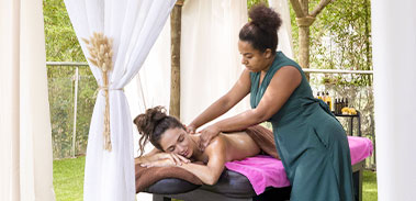 Massage au camping et spa