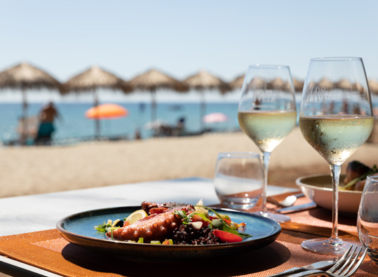 restaurant corse bord de plage